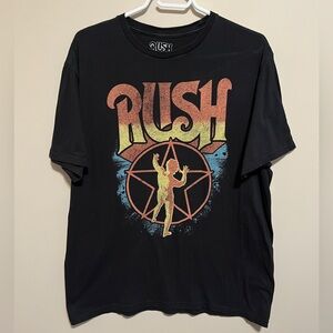 Rush Graphic Band Tee, size L